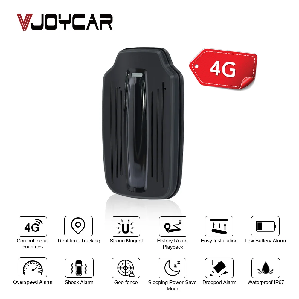 

Real 4G GPS Tracker Car Long Time Standby Vehicle Car Tracker Waterproof LK209A GPS Locator Magnet Asset Tracker Drop Alarm