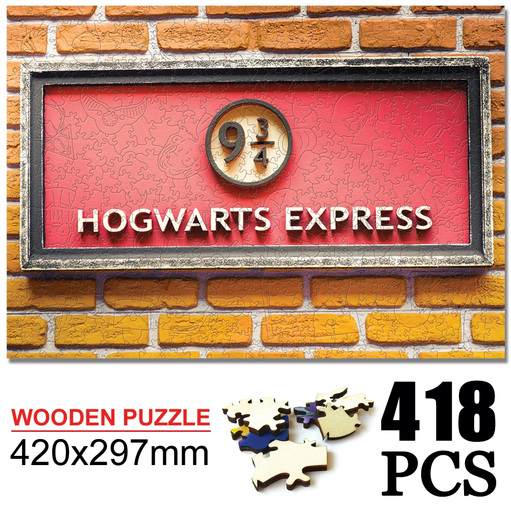 

Wood Puzzle Mystical Magic Art Jigsaw Assembly Adults Kids Puzzles Games Wooden Puzzles