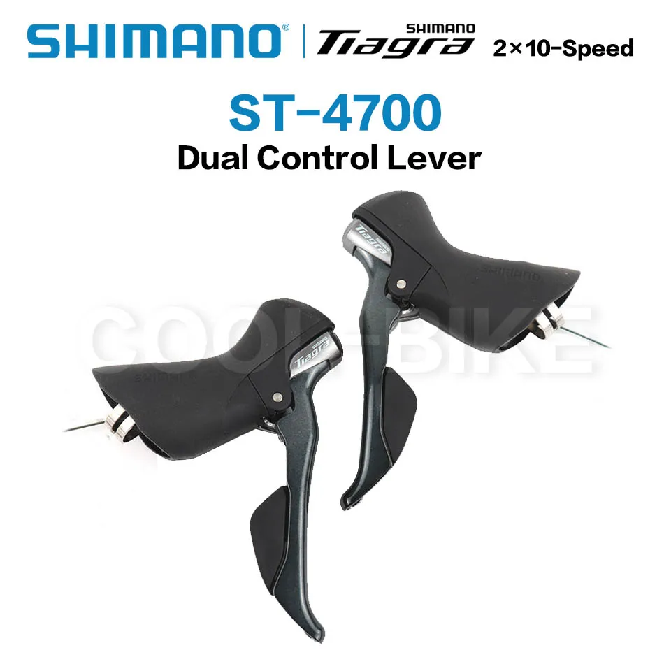 Shimano tiagra-ロードバイクギアセット,4700,2x10スピード,50-34 52