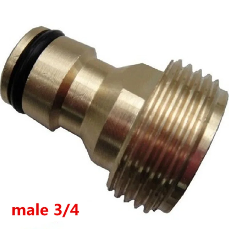 10 Type 3/4" Threaded Connectors Garden Hose Tap  Water Pipe Adapter for   Irrigation System