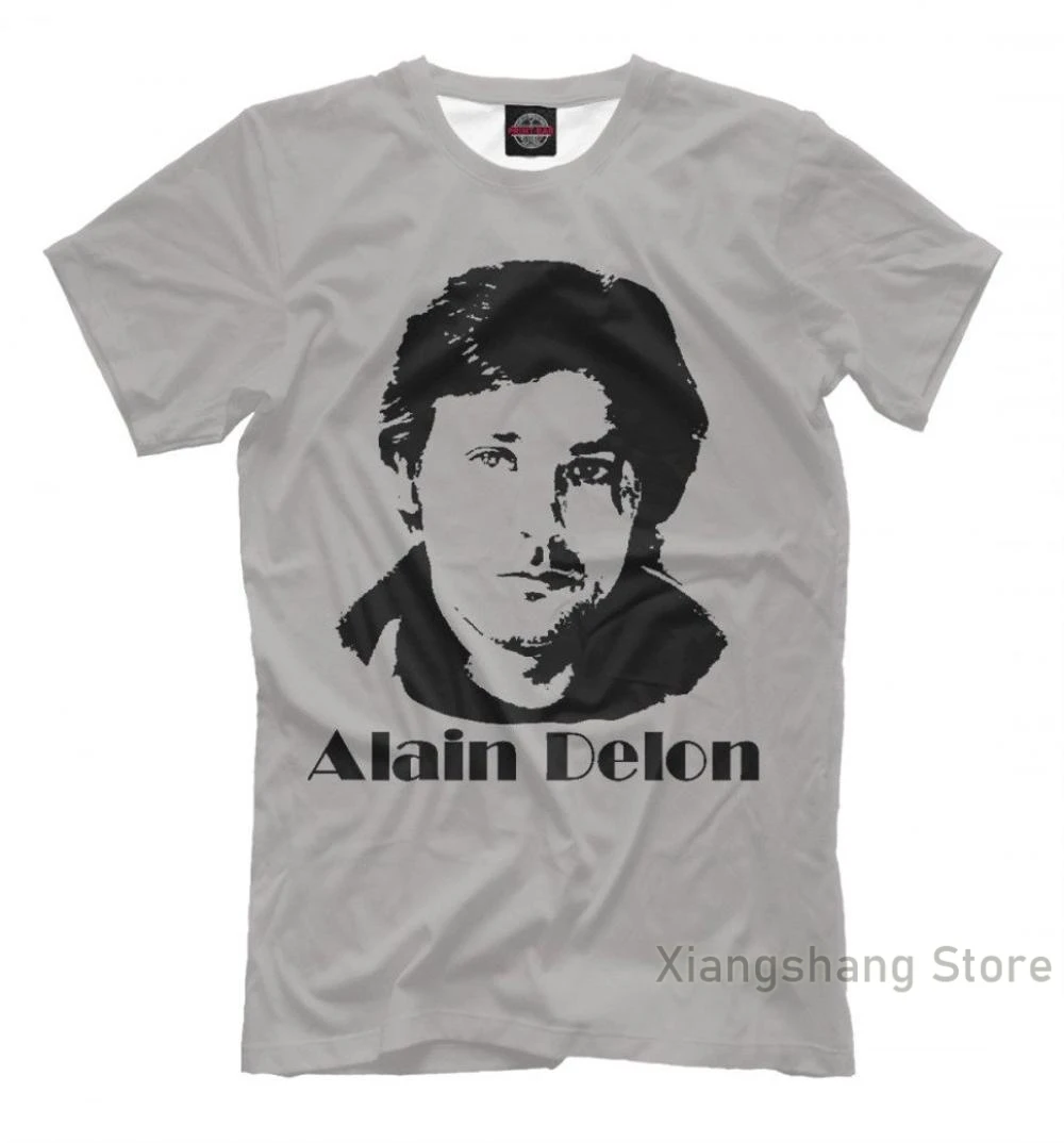 Alain Delon Graphic T-Shirt Mens Womens All Sizes cotton casual Men t shirt Women's tee shirts tops