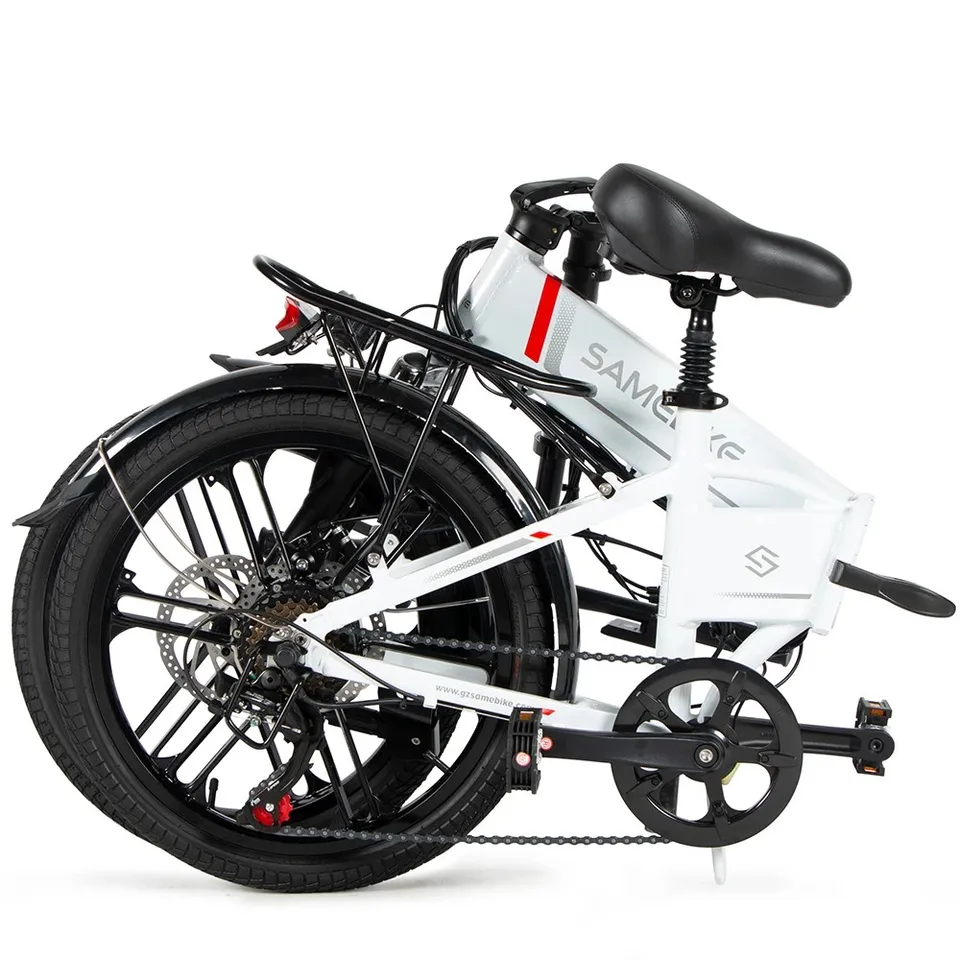 [EU STOCK]SAMEBIKE 20LVXD30-II Updated Version Folding Smart Electric Bike 48V 10.4AH 350W 20 inch 32km/h E-Bike image 6