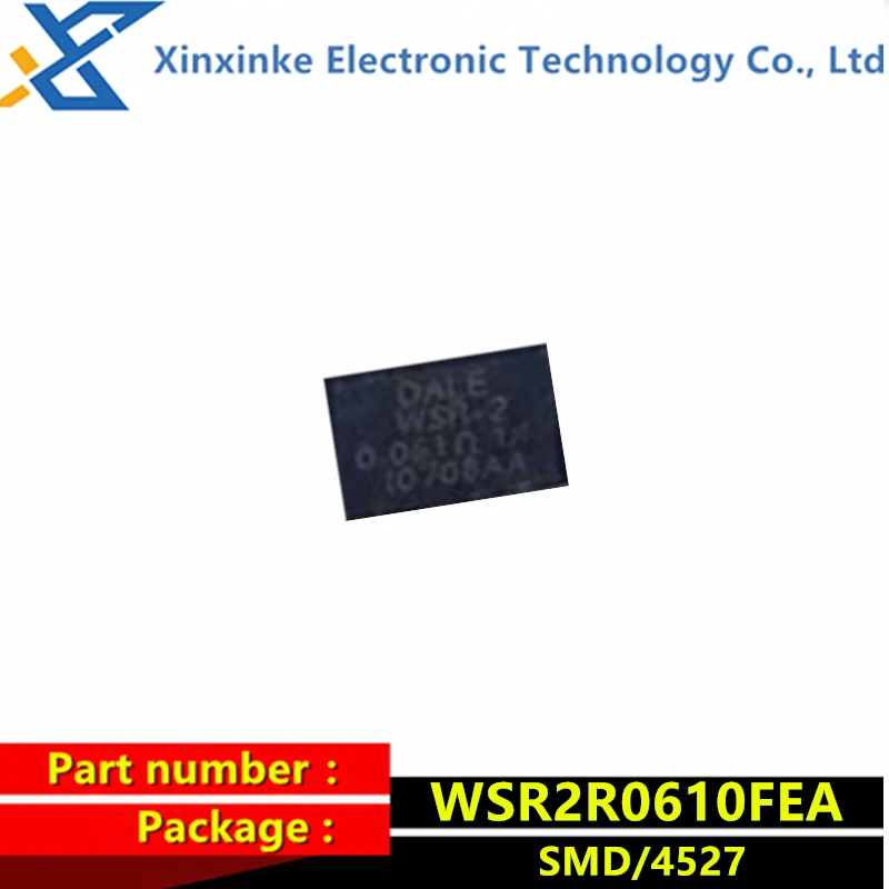 WSR2R0610FEA DALE WSR-2 0.061R 1% 2W 4527 61mR Current Sensing Resistor - SMD 2watts 0.061ohms New Original Genuine