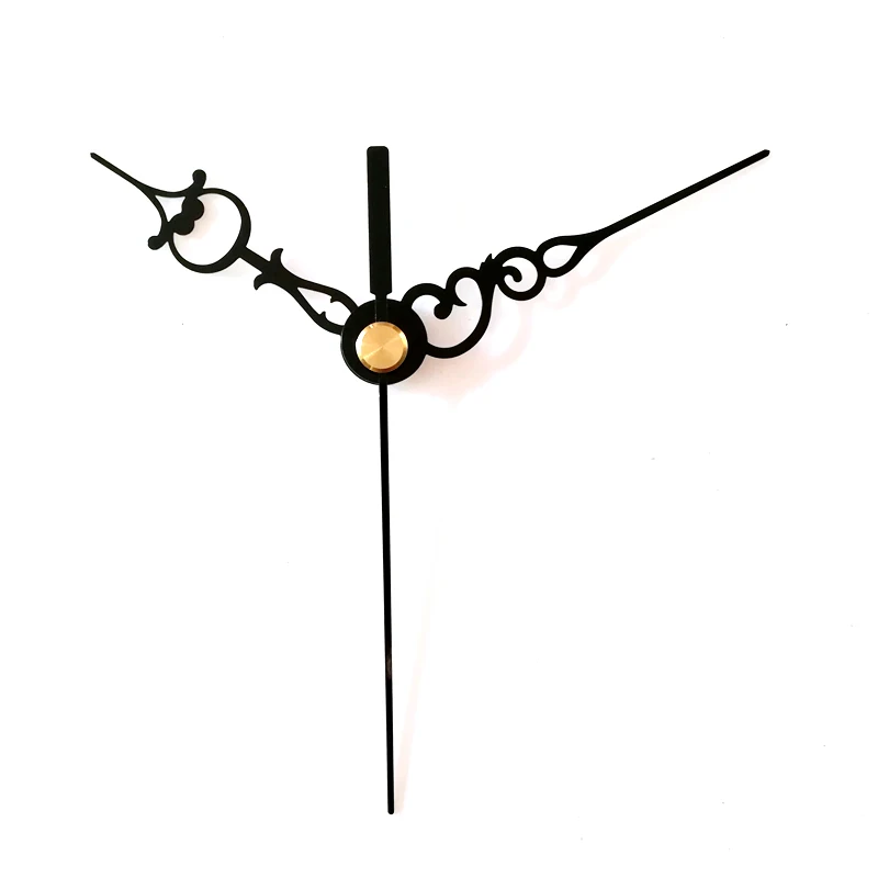 SKP Shaft Clock Hand 39# Quartz Clock Accessory DIY Black Short Hands Metal Aluminum Material High quality kits