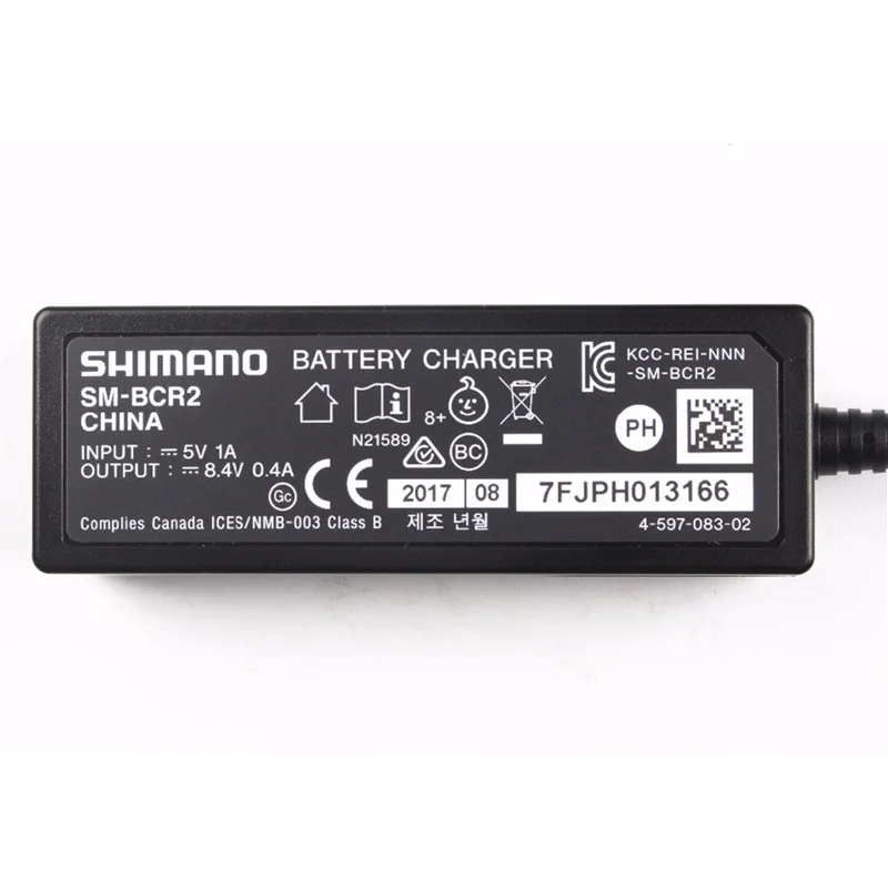 Shimano BCR2 BCR1 Di2 E-tube SM-BTR2 Internal  Battery Charger PC Link Black