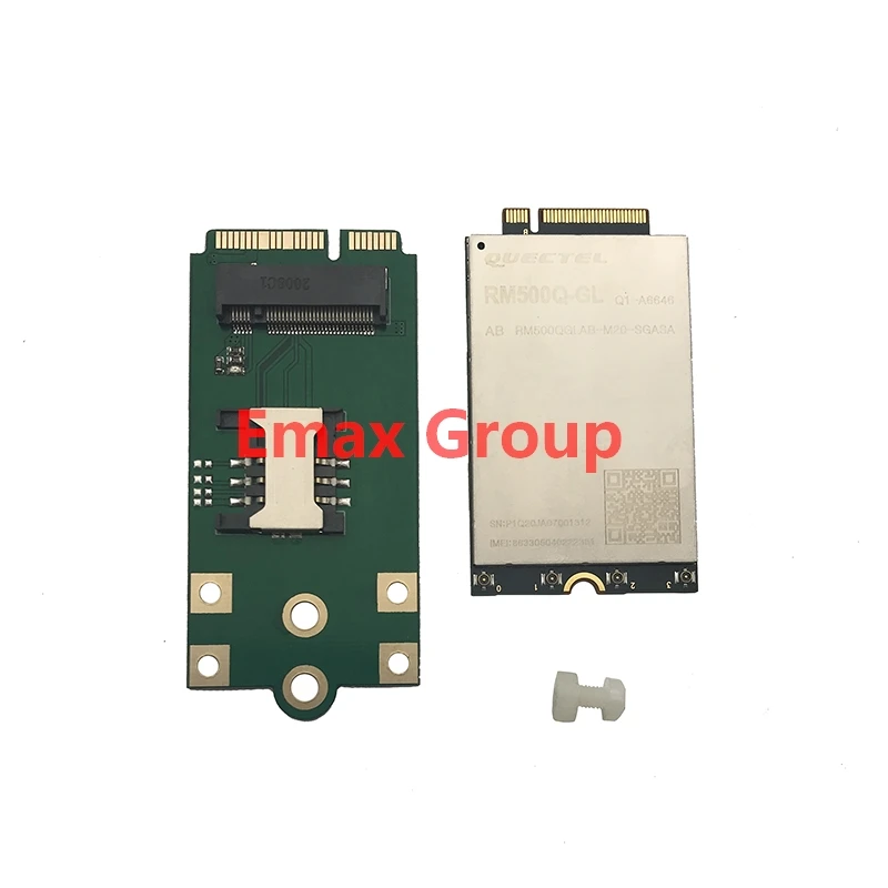 

Quectel RM500Q-GL RG500QGLAB-M20-SGASA 5G Both NSA and SA modes M.2 to mini pcie USB Adapter Mini Pcie 5G Module