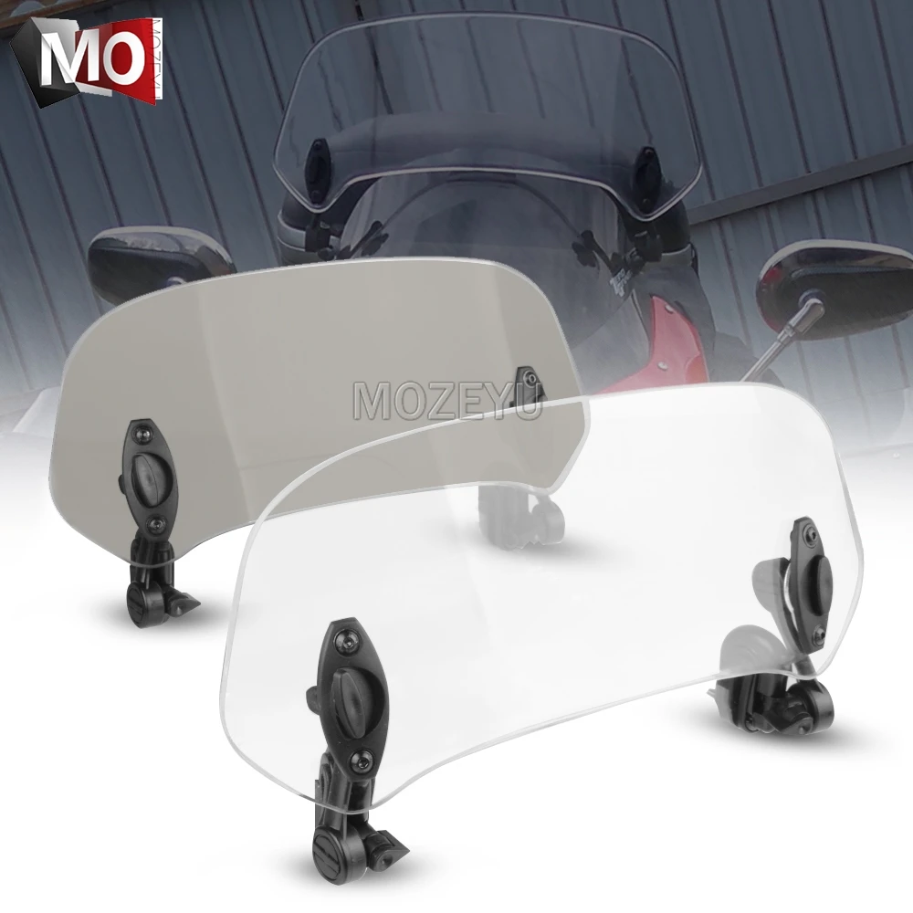 

Motorcycle Windshield Extension Spoiler Windscreen Air Deflector For BMW R1150 Adventure R1150GS R1150RS R1150RT R1200 R1200C