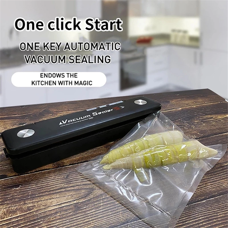 سدادة الطعام الفراغية ، آلة الختم الكهربائية ، الملحقات المنزلية ، سدادة الأكياس الأوتوماتيكية ، ضغط التسخين ، 10 أكياس