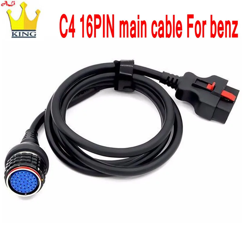 

Best quality MB star C4 c5 sd connect OBD2 cables 38PIN/14PIN/OBD 16PIN LAN main cable obd2 car cables Diagnostic tool adapter