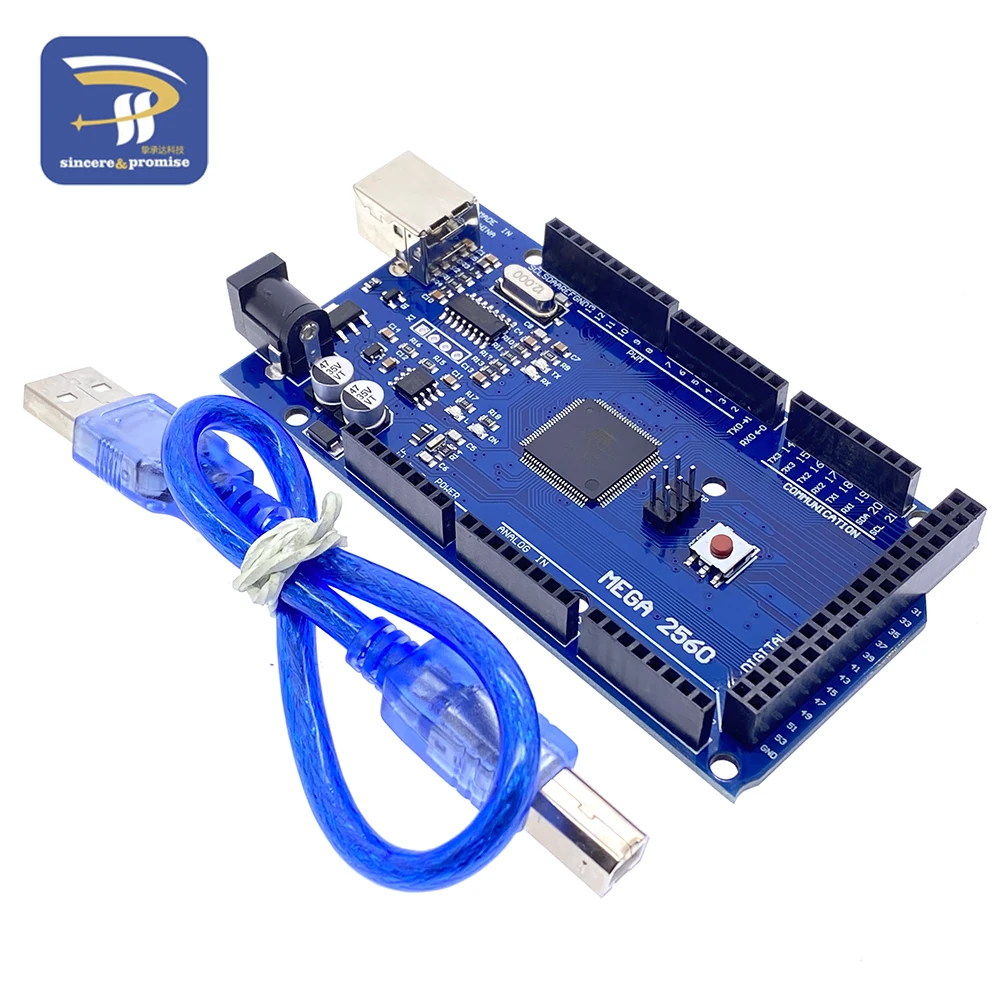 3.2 "TFT LCD Touch Farbe Bildschirm Modul + 3,2 Zoll Schild Adapter Board + Mega2560 Mega 2560 R3 CH340 mit USB für Arduino Kit – Detail 5