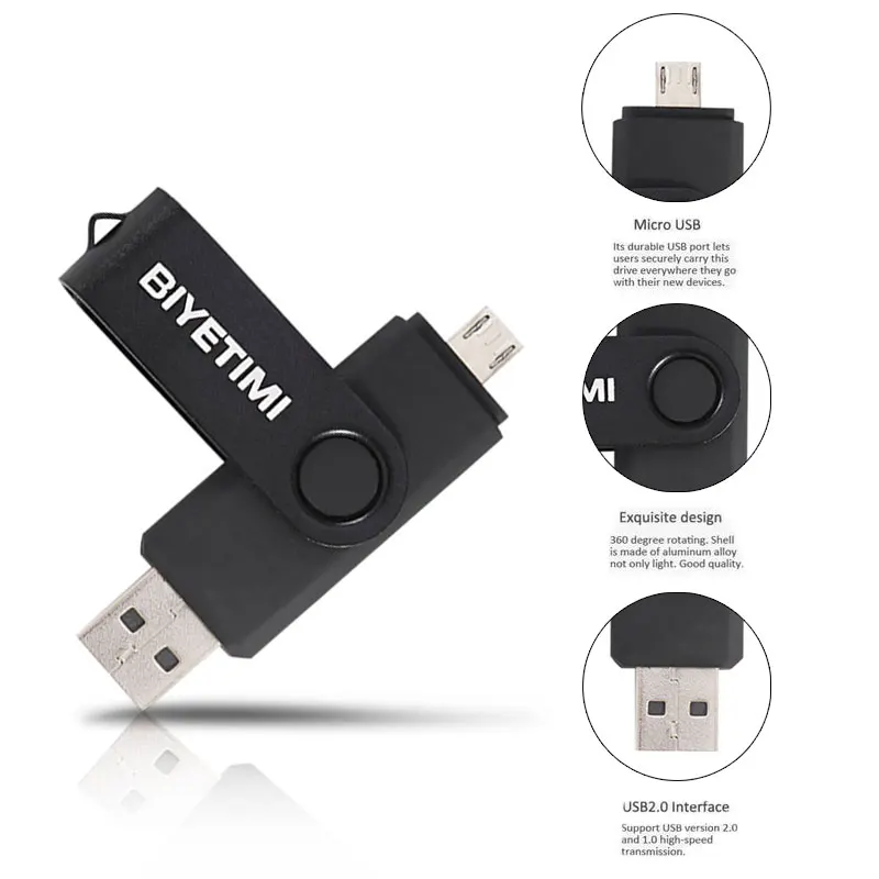 Biyetimi Ổ Usb Flash 128Gb 2.0 Thanh 64Gb Hết Công Suất Pendrive 32Gb Thẻ Nhớ Tặng Cho Tế Bào điện Thoại Và Máy Tính