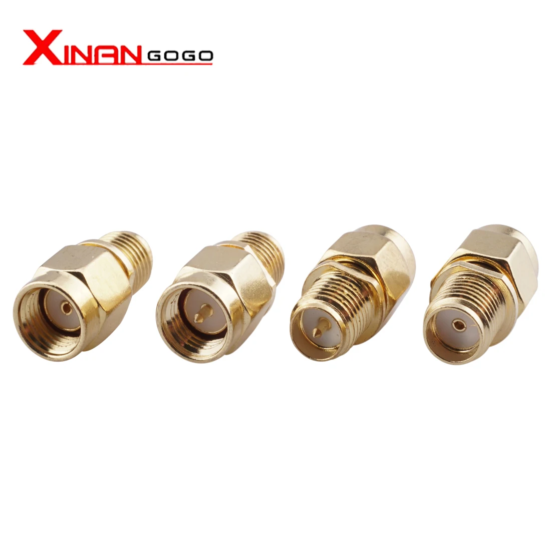 

1PCS SMA Male to SMA Female Adapter RF Coax RP SMA Male to Female FCoupling Nut barrel Connector Converter For W