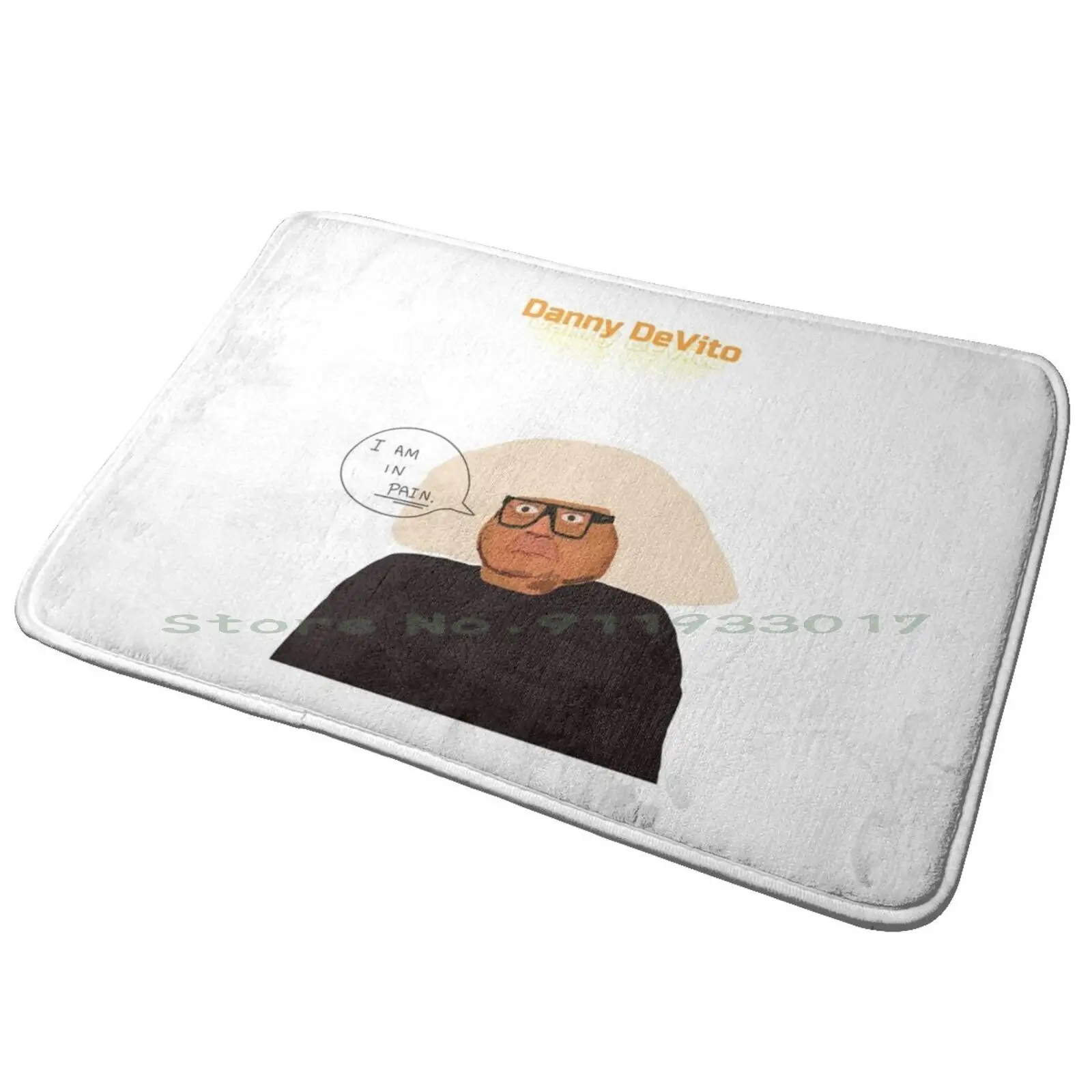 Danny Devito Entrance Door Mat Bath Mat Rug Danny Devito Anti-Slip Bedroom Kitchen Foot Mat Floor Carpet