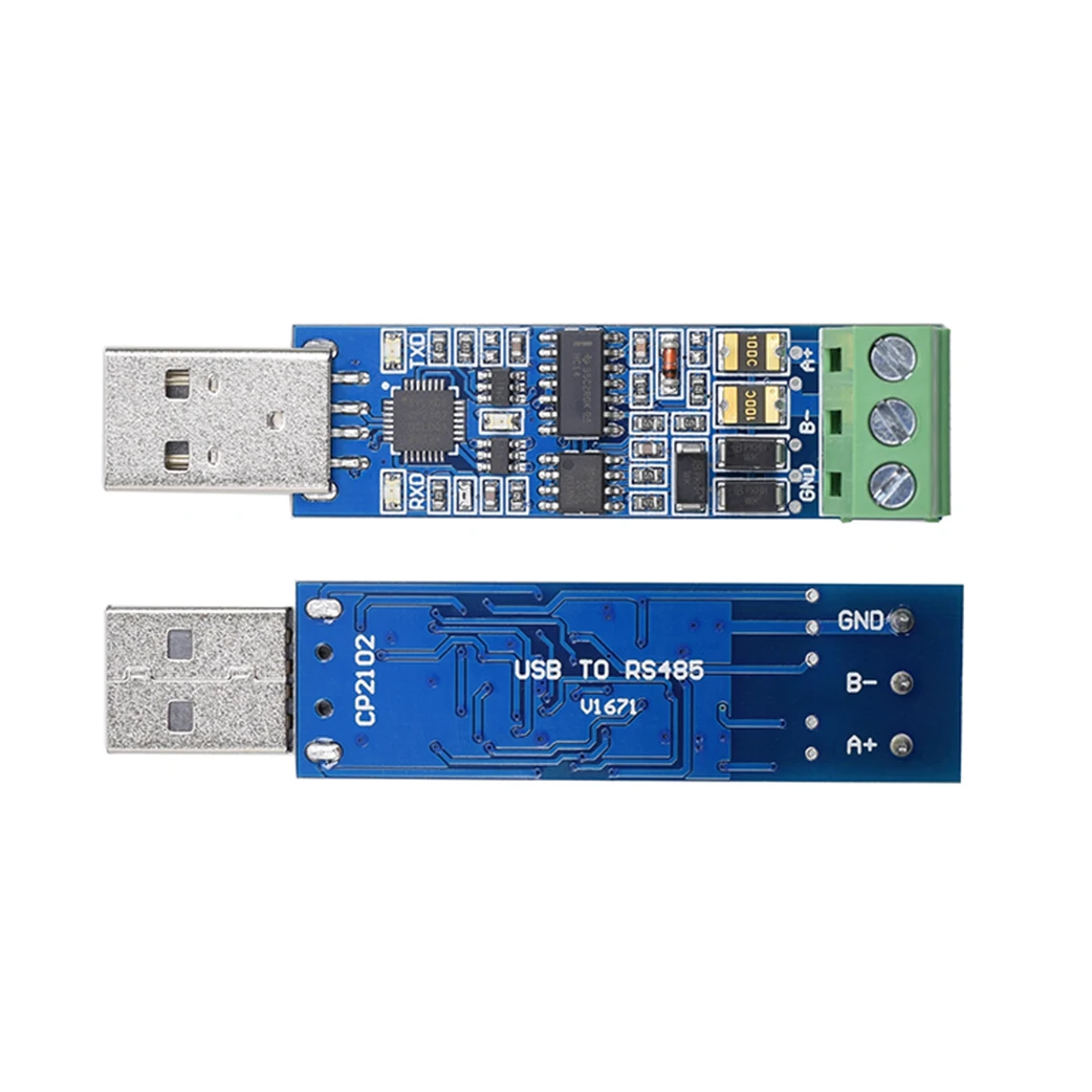 Taidacent USB to Serial RS485 Opto-Isolated Converter FT232RL Chip 485 to USB USB to 422 Converter 485 Communication Module