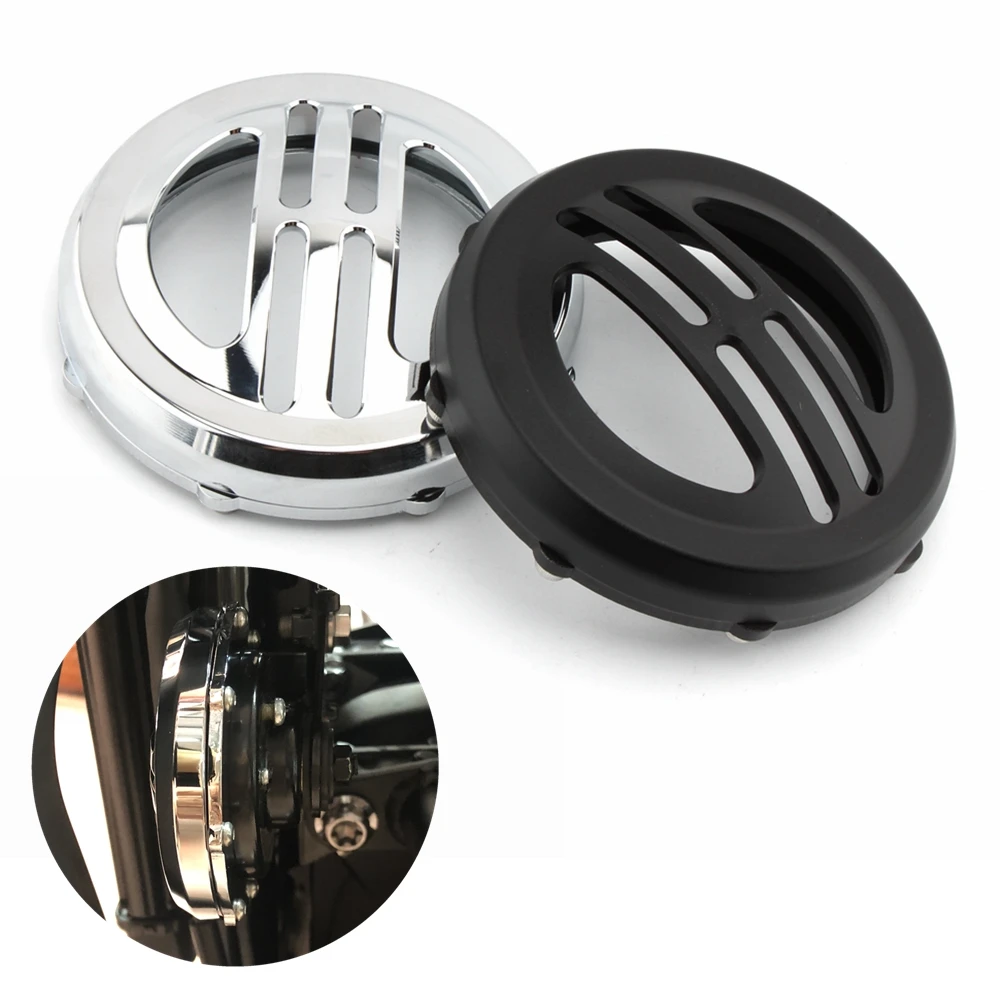 Chrome Horn Cover For Triumph bobber Bonneville T120 T100 Street twinUniversal decorative cover