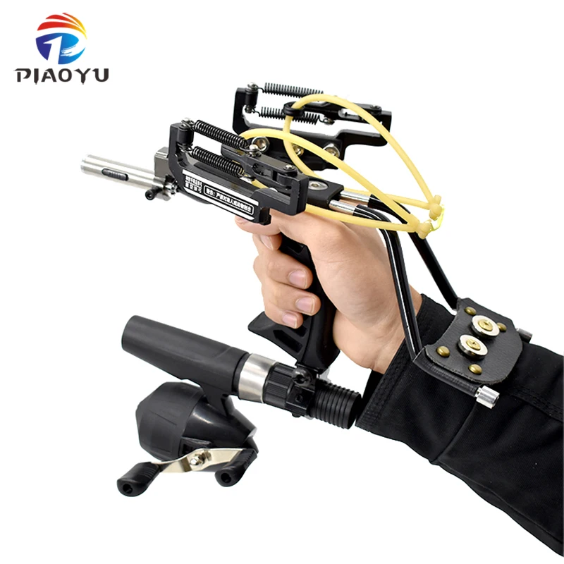 Piaoyu Outdoor Hunting Rubber Band Catapult Fishing Bow Professional Shooting Toys