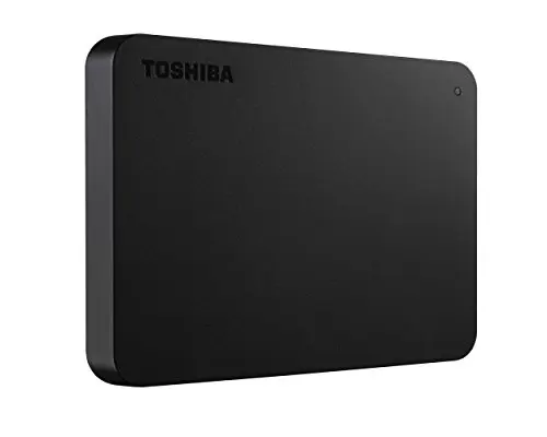 Toshiba Canvio Basics 2.5 inch USB 3.0 Portable External Hard Drive (1 TB) black color