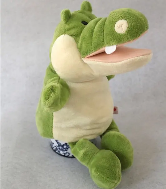 หุ่นมือสัตว์ตุ๊กตา Plush สําหรับเด็ก ventriloquist แสดงเด็ก telling story เกมถุงมือเมาส์ของเล่นหุ่นนิ้ว b0401