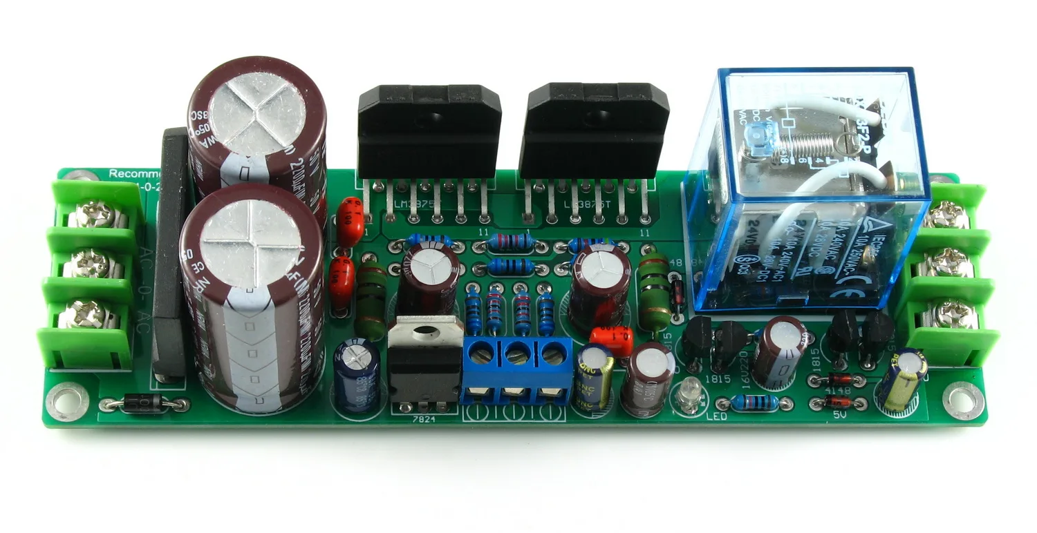 GAINCLONE LM3875TF Power Amplifier Dal-channel With Power Protection For Beginners' Power Amplifier DIY