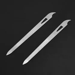 Stainless Steel Metal Double Sided Nail Files Strong Edge Manicure Grooming Beauty Pedicure Foot Care Tools