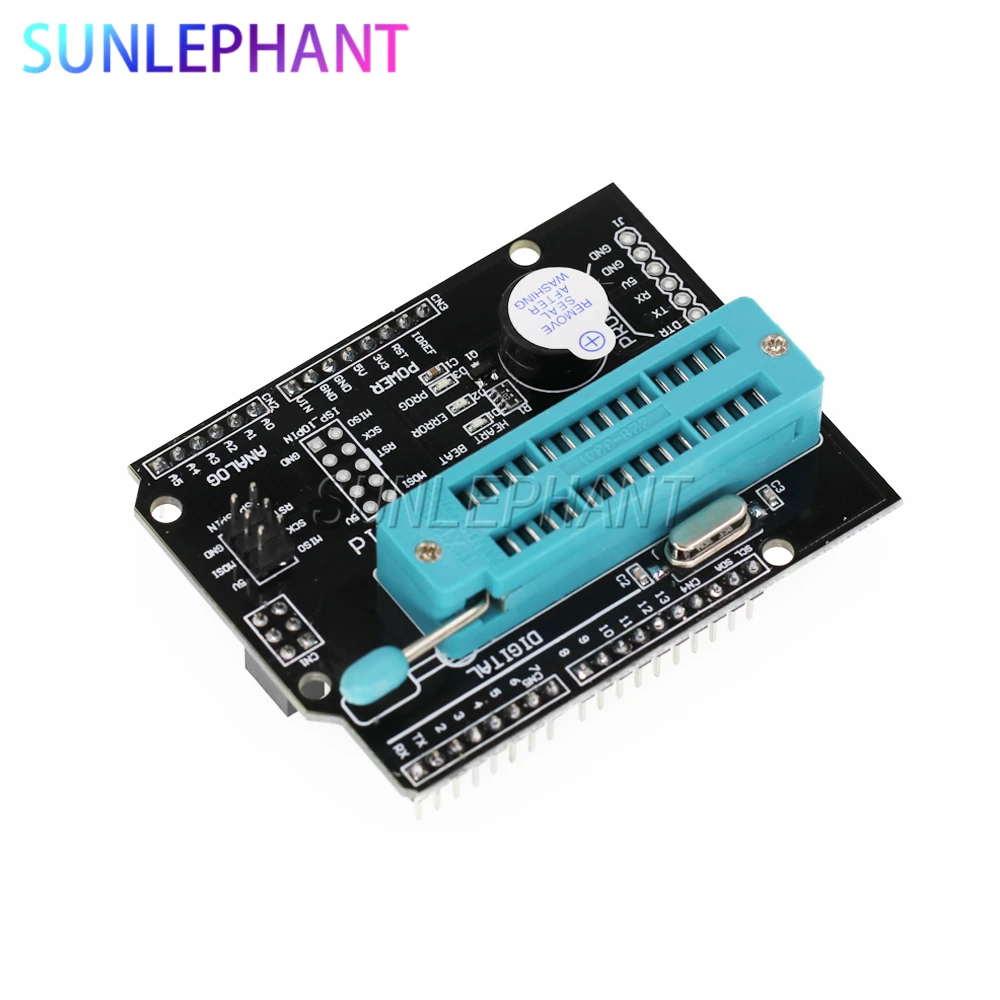 AVR ISP Programmable Expansion Shield Board Module For Ard Uno R3 Mega2560 Atmega328P Nano Pro Mini Module Bootloader