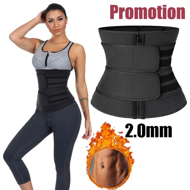 Women Body Shapers Belt Waist Trainer  Slimming Sheath Tummy Reducing Shapewear Sweat Strips Sauna Corset Workout Trimmer Belly