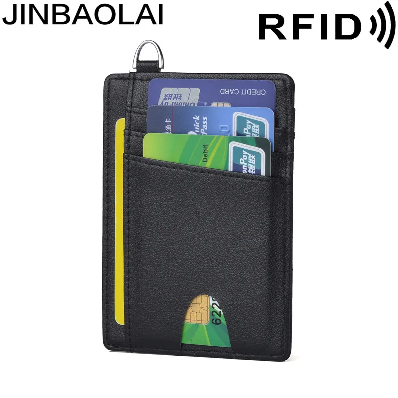 Amazon Magnetic Card ID Card Clamp RFID Card Documents Bus Wallet Emplyee's Card Shielded Card Case