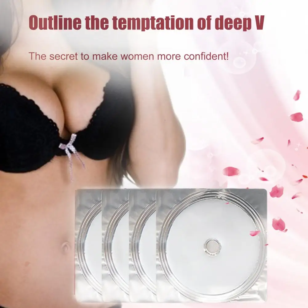 4Pcs/Set Breast Lifter Pad Breathable Anti-Sagging Ultra Thin Bust Enlargement Lift Women Chest Firming Patch Breast Petals