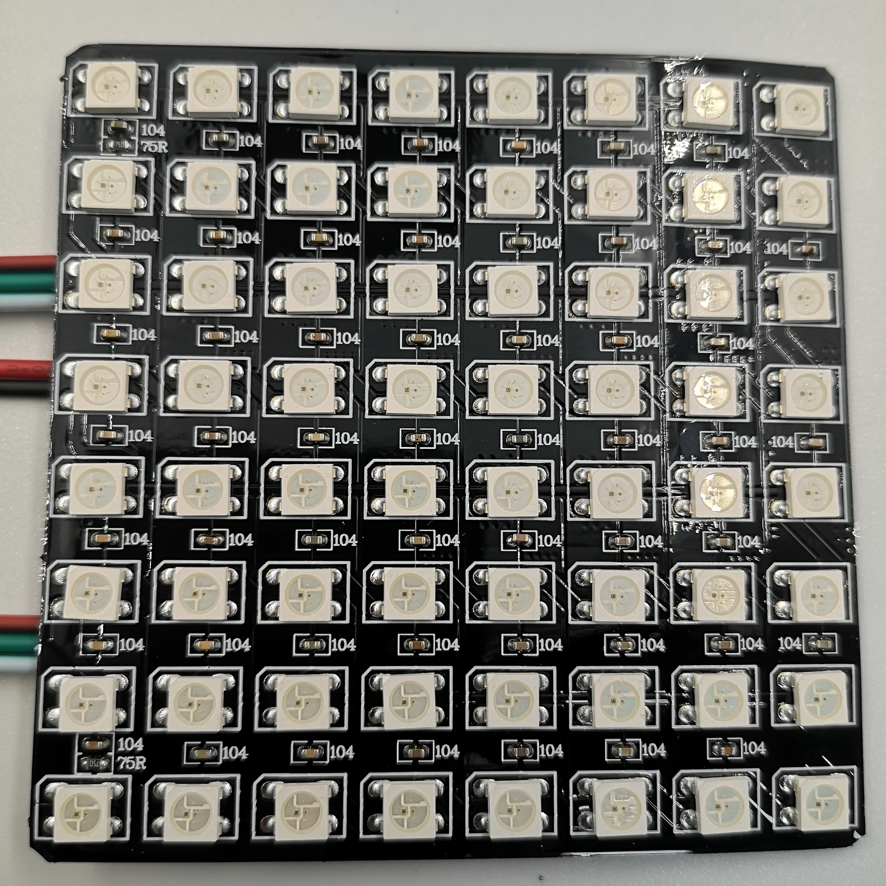 SK6812 WS2812B RGB Matrix LED, - Rgb Led Matrix 8X8 ulasan dan harga