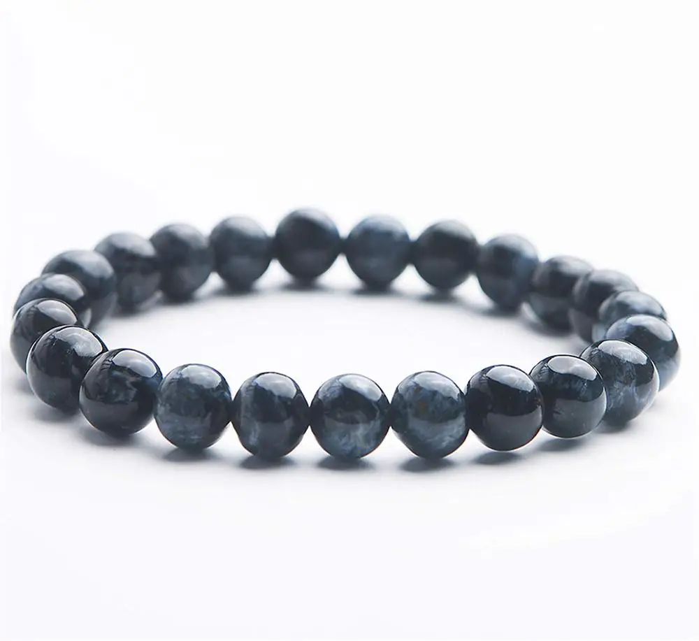 

8mm Natural Blue Pietersite Bracelet For Women Lady Man Luck Gift Reiki Crystal Namibia Energy Stone Beads Strands Jewelry AAAAA