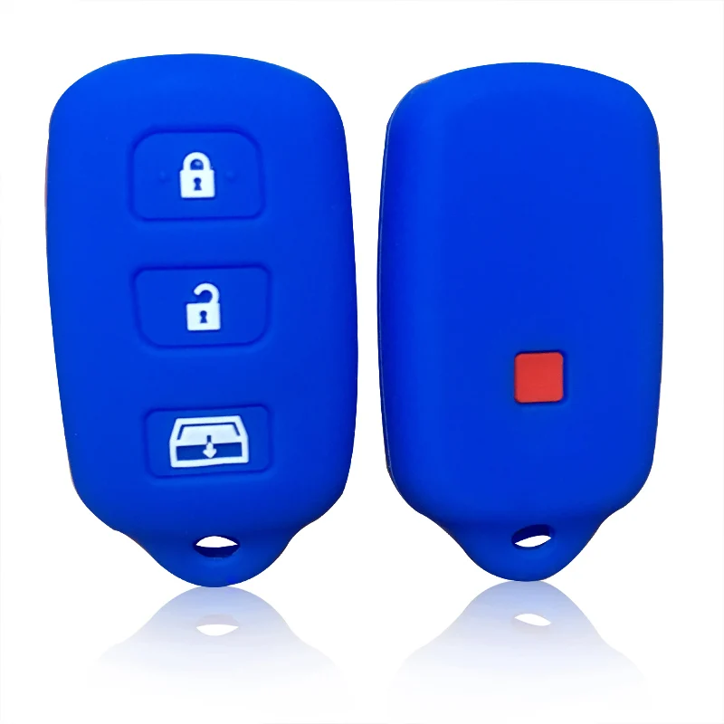 Key Cover Case for Toyota 4Runner Camry Corolla Prius RAV4 Lexus SC300 Scion XB Pontiac Vibe Keyless Remote Car Key Shell Holder