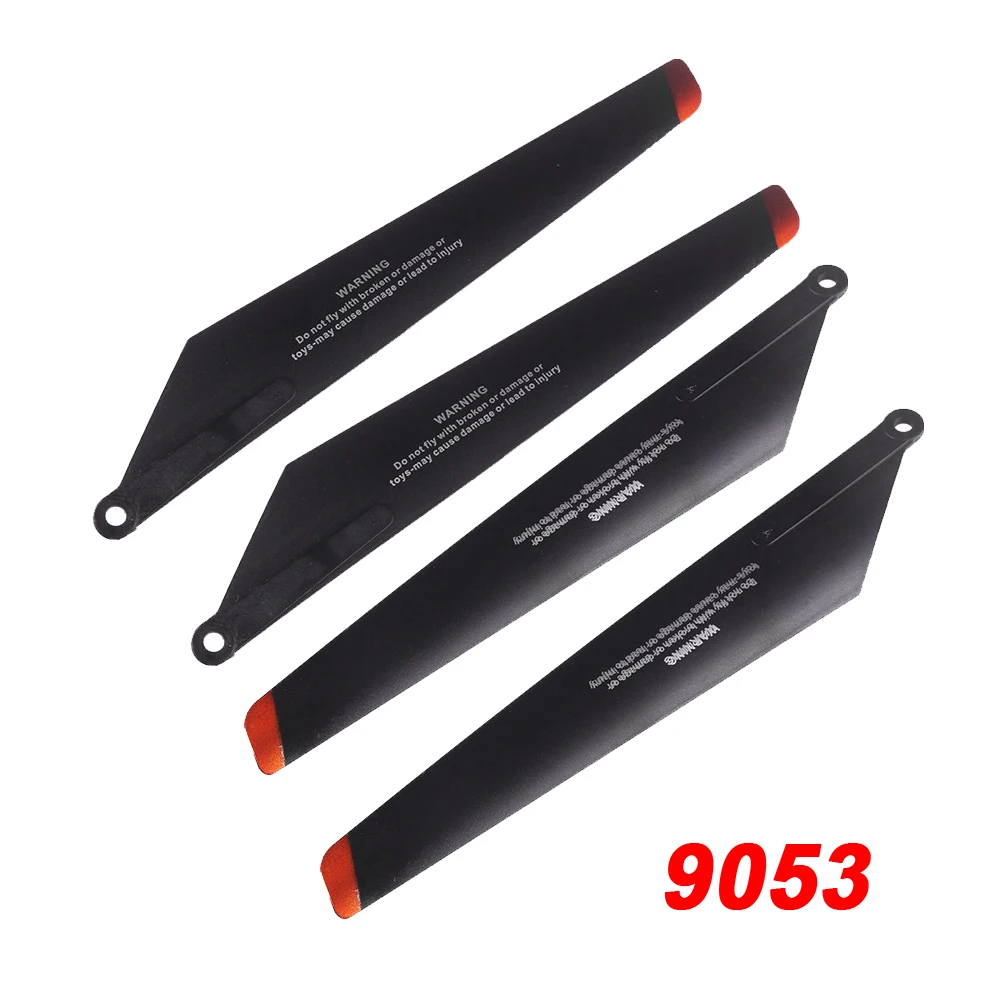 4/8/12PCS RC Helicopter DH 9053 Main Blade 9053-04 CW CCW Blade Toy Helicopter Blade Accessory