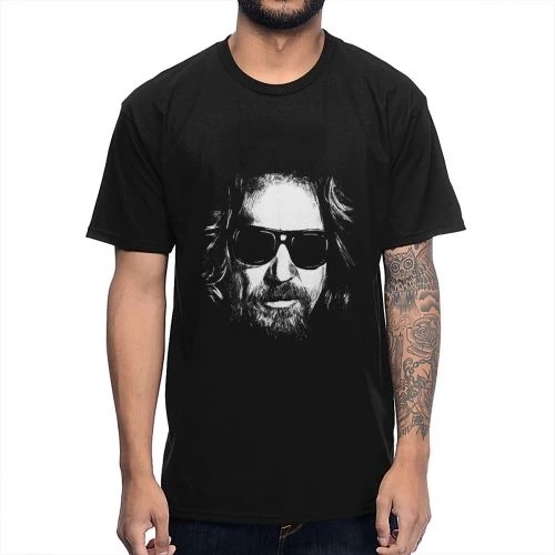 The Dude Jeff Bridges Big Lebowski T Shirt Unisex 2020 Homme Tee Shirt Organic Cotton Big Size T-Shirt