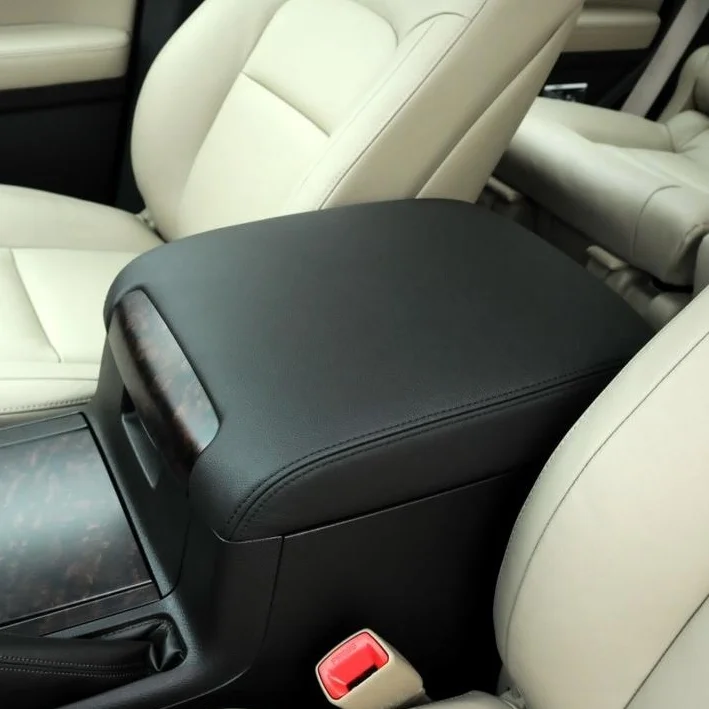 Microfibre Leather Center Armrest Case Cover For Toyota Land Cruiser 200 LC200 2008 2009 2010 2011 2012 2013 -2019 car interior