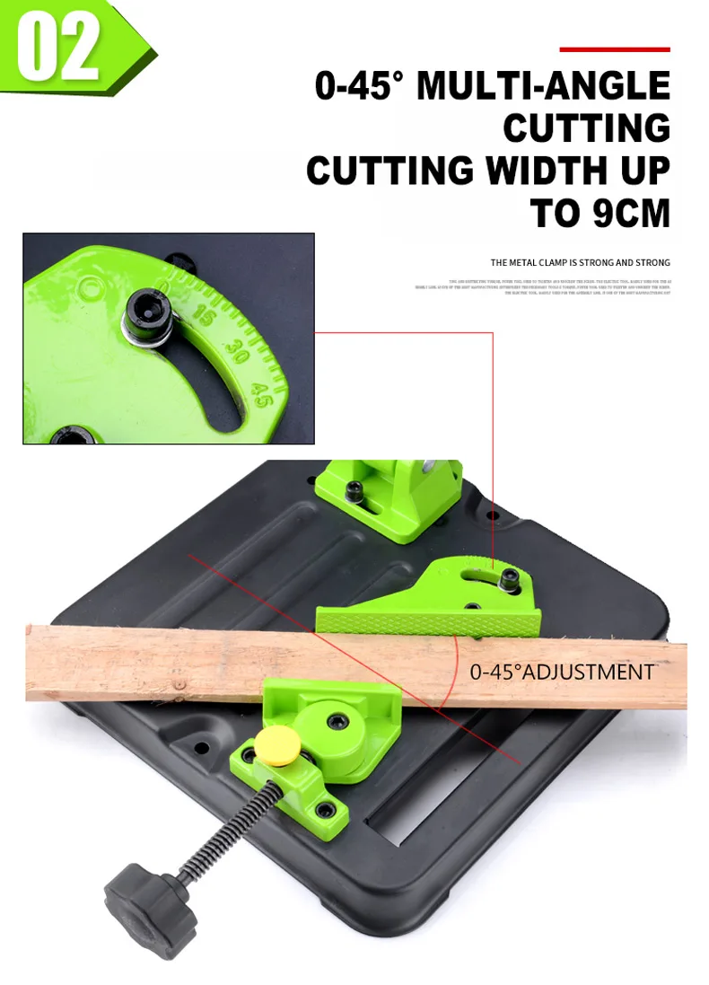 Angle Grinding machine Stand Bracket Holder Cutter Support Metal Cutting Machine Power Tools Accessories for Angle Grinder