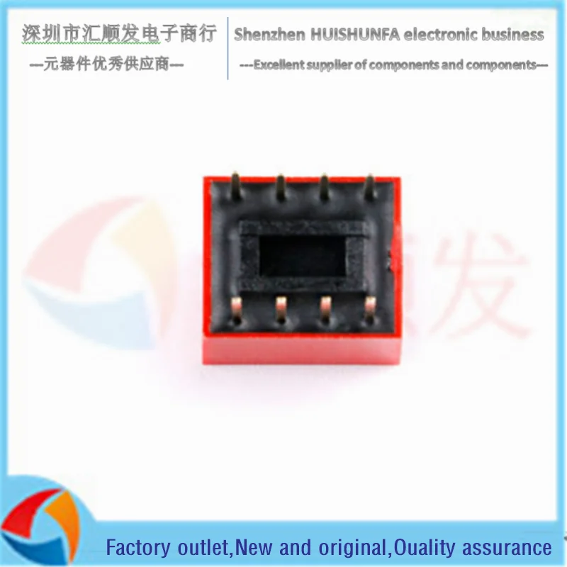 5 قطعة!!! DSWB04LHGET 2.54 مللي متر الملعب 4 أرقام DIP التبديل/dip رمز التبديل/الأحمر