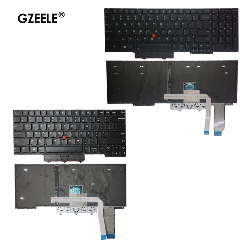 New US/AR/SP Laptop Keyboard For Lenovo Thinkpad E14 R14 S3  Gen1 Gen2 E15 R15