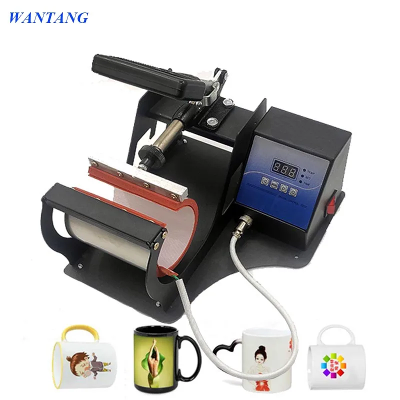 Fastshipping Portable Mug Heat Press Machine Cup Sublimation Machine Thermal Press Printer For 6oz 9oz 11oz conical mugs