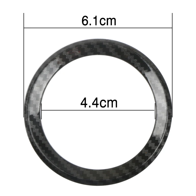 Car Styling Decoration Ring Steering Wheel Circle Sticker For M3 M5 E36 E46 E60 E90 E92 BMW X1 F48 X3 X5 X6