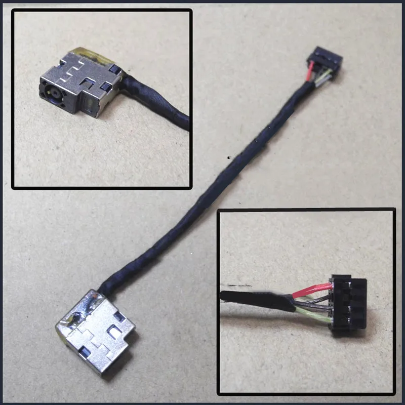 

Laptop For hp 248 350 G14 2G 340 355 G1 DC Power Jack Cable DC Charging Power Connector Plug Socket With Cord Harness