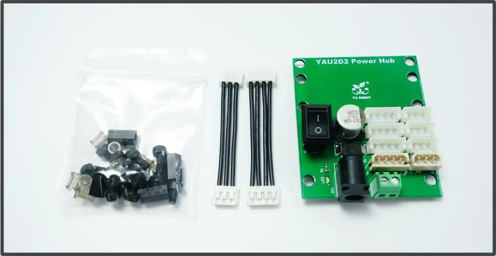 Robotis U2D2 PHB ชุดโมดูลพลังงานไดนามิกเซลพวงมาลัยพาวเวอร์ซัพพลายบอร์ดตัวแปลง