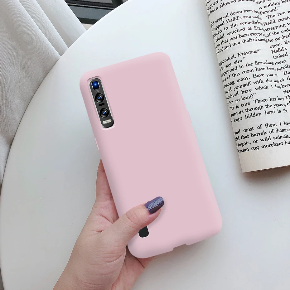 For OPPO Find X2 Pro Case Candy Color Silicone Soft Matte Back Cover For OPPO Find X2 FindX2 X 2 Pro CPH2023 CPH2025 Phone Cases