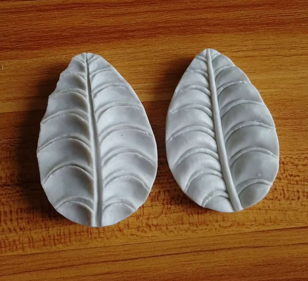 Leaf Veiner Flower Petals Embossed Silicone Mold Relief Fondant Chocolate Gumpaste Candy Clay Moulds Cake Decorating Tools M2096