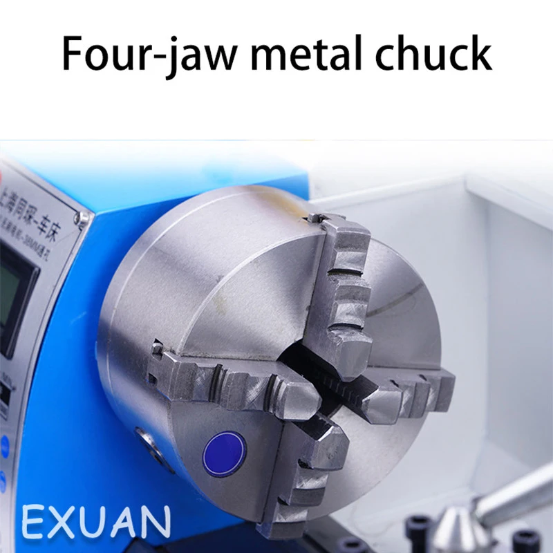 Mini Lathe Metal Milling Machine Precision Woodworking Lathe Bead Press Brushless Motor Metal Lathe Woodworking Machine Tool