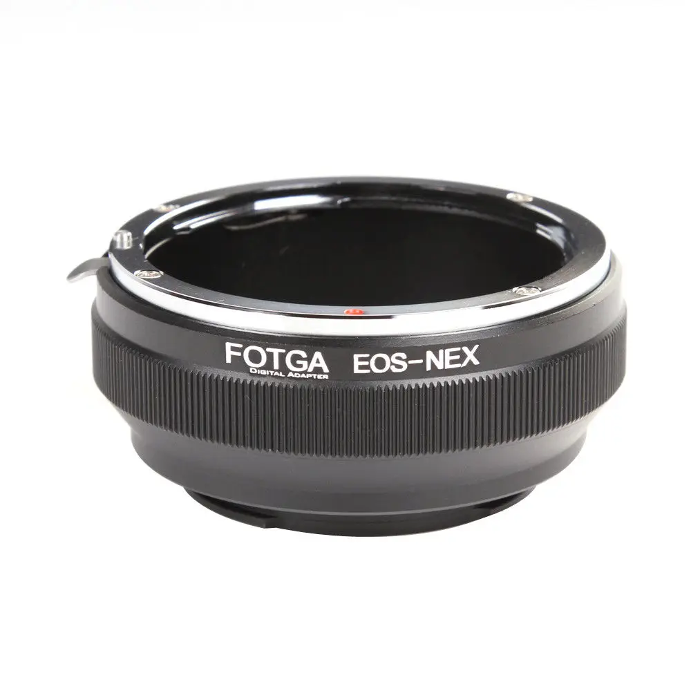 FOTGA Adapter Ring für Canon EOS EF Objektiv Sony E Mount NEX-3 NEX-7 6 5N A7R II III A6300 a6500