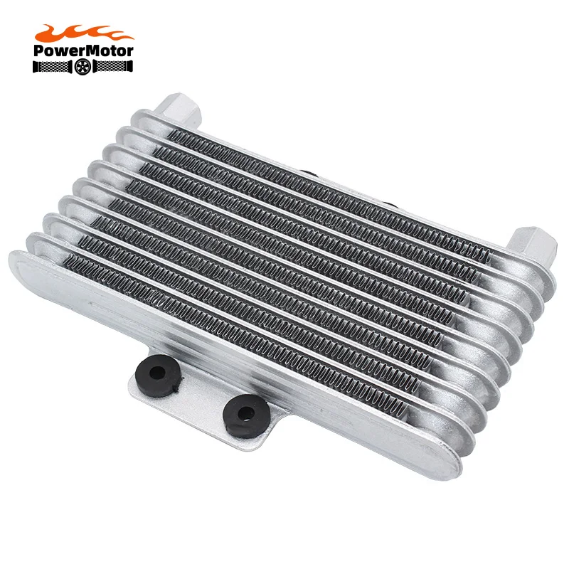 Moto Oil Cooler Motorcycle Radiator Fit Cooling Engine Aluminum 125ml 125CC-250CC Adapter Motocross Oil Cooler Dirt Bike ATV