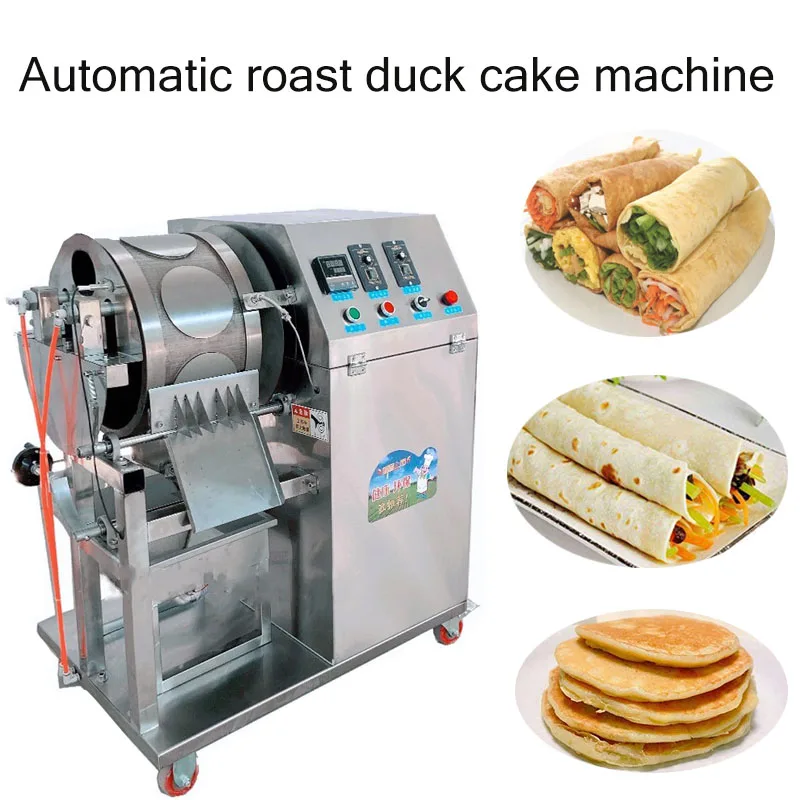 

220V Automatic spring roll machine commercial roasted duck cake lotus leaf cake machine samosa making machine