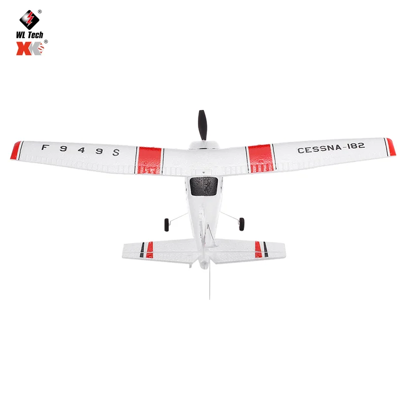 Wltoys F949S RC Airplane 2.4G 3Ch Fixed Wing Drone Plane 3D Flight With 3-Aixs Gyroscope Upgrade Digital Servo RTF Aircraft Toys