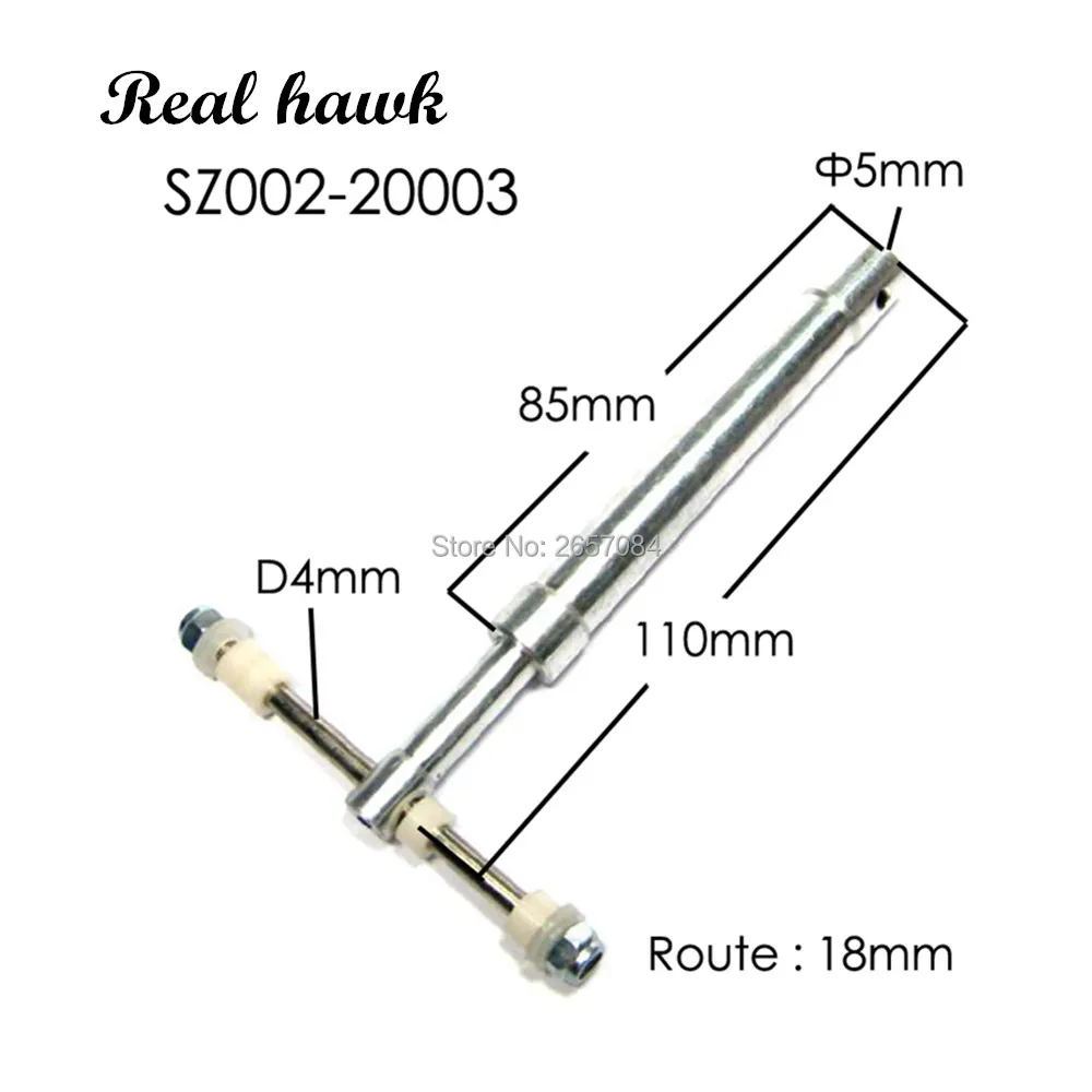 Aluminum alloy Anti-Vibration Landing Gears For Class 60-120 RC Airplane Shock Absorbing aircraft model parts