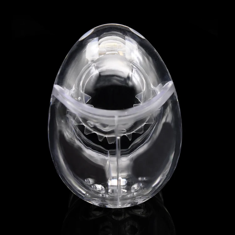 CHASTE BIRD 2020 New Design Male Egg-Type Fully Restraint Chastity Device Bondage Belt Cock Cage Sex Toy Sissy Spikes Penis Ring